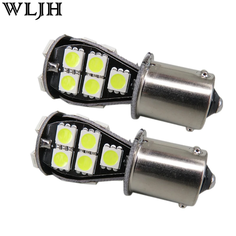 2шт Canbus безошибочный светодиодный PY21W BAU15s 7507 581 1156PY 5050 чипы 21 SMD автомобильный