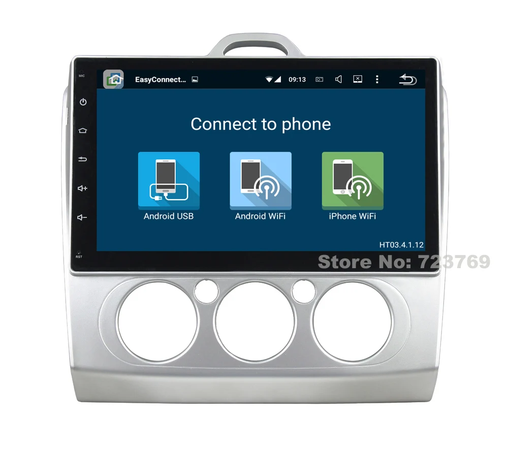 Flash Deal 10.1 inch Touch Screen Android 5.1.1 Car GPS Navigatior Audio Video Auto Radio for Ford Focus 2007-2011 (Manual Air-conditioner) 18