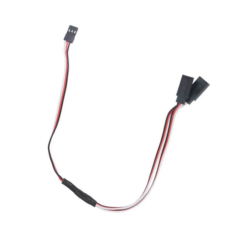50 шт./лот 150 мм 300 500 RC Servo Y удлинитель Кабель свинцовый провод для JR Futaba скидка