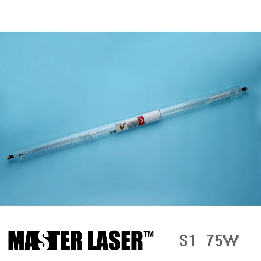 

Reci Laser Tube S1 75W Peak Power 90W for CNC Laser Cutting Machine
