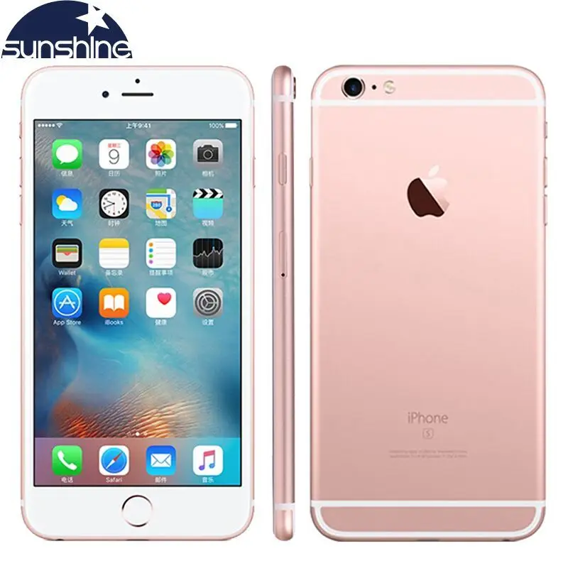 Original Unlocked Apple iPhone 6S Mobile phone Dual Core 2GB RAM 16/64/128GB ROM 4.7'' 12.0MP Camera 4G LTE Smartphone