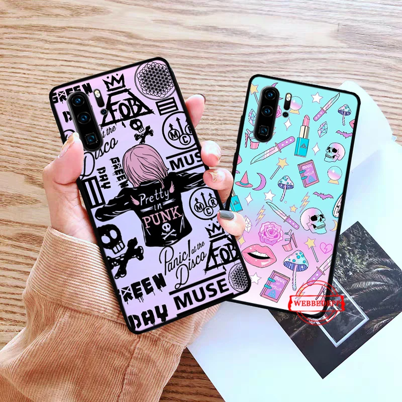 Специальный силиконовый чехол Girly Pastel Witch Goth для Huawei P8 Lite 2015 2017 P9 2016 Mimi P10 P20 Pro P Smart