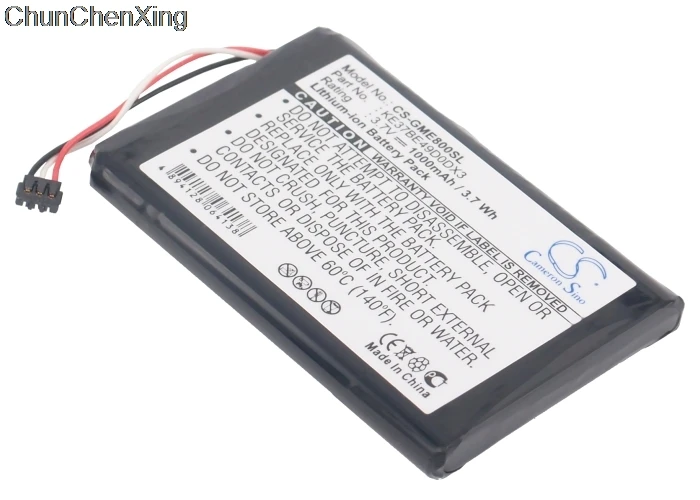 Аккумулятор Cameron Sino 1000 мАч KE37BE49D0DX3 для Garmin Edge 800 810|Цифровые аккумуляторы| |