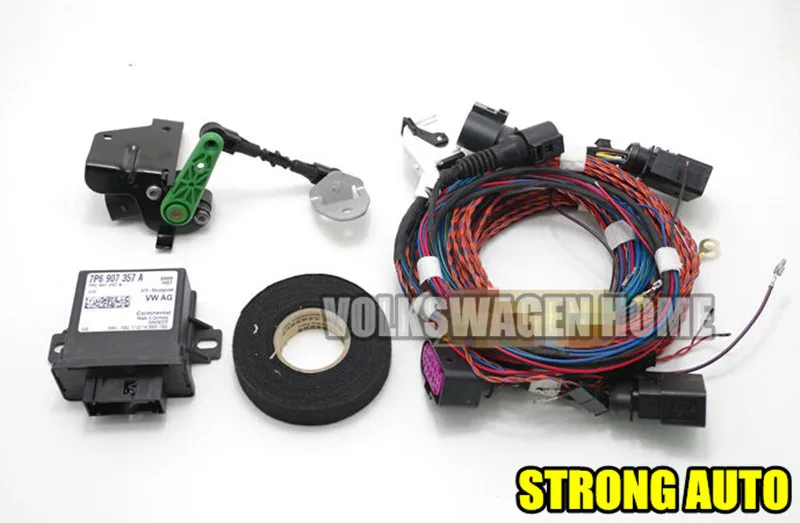 Genuine VW Auto Leveling Sensor+Wire+Range Headlight Cornering AFS