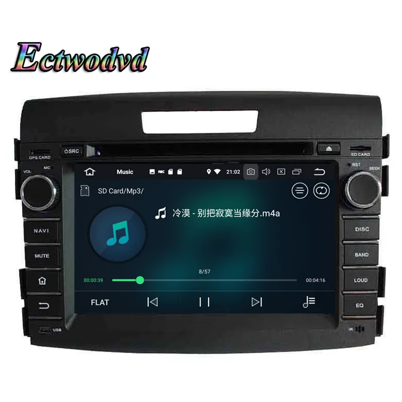 Sale Ectwodvd Octa Core 4G RAM 64G ROM Android 9.0 Car Multimedia DVD Player GPS HeadUnit for Honda CRV 2012 2013 2014 6