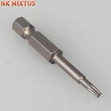 S1 сталь 50 мм Длина Магнитный Torx отвертка Биты электрическая отвертка инструменты T10