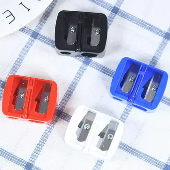 

480pcs/lot Double Holes Pencil Sharpener Makeup Pencil Multi Purpose Mechanical Pencil Sharpener for Office School Supplies
