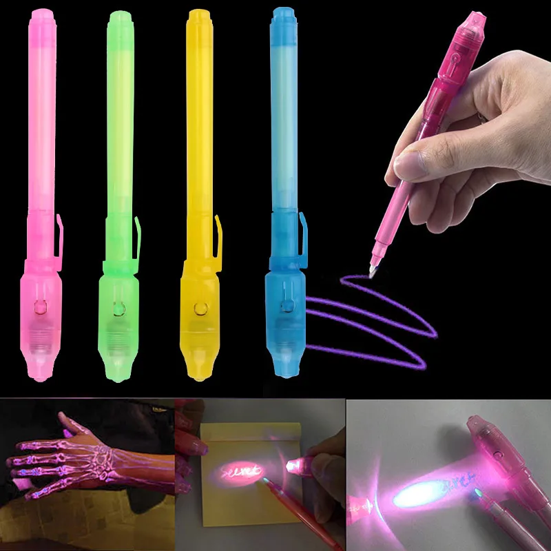 Волшебная ручка-невидимка многоцветная сценическая прозрачная чернильная ручка для волшебной производительности частей Прямая
