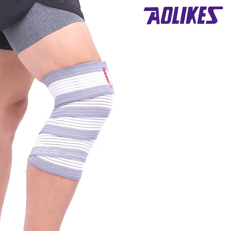 AOLIKES unids 1 pieza Bandagem Elastica rodilla Protector deporte cinta Kinesiológica banda elástica joelheira vendas deporte AOLIKES unids 1 pieza Bandagem Elastica rodilla Protector deporte cinta Kinesiológica banda elástica joelheira vendas deporte