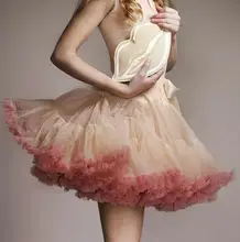 European and American Style High Waist Short Ball Gown Female Skirt Tutu Skirts Women