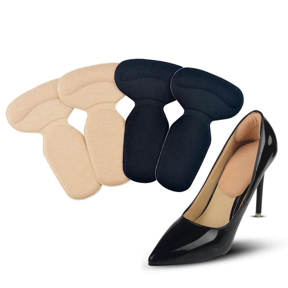 

1 Pair T-Shape insoles high heel shoes pad super soft insole Non Slip Sponge Cushion Foot Heel Protector