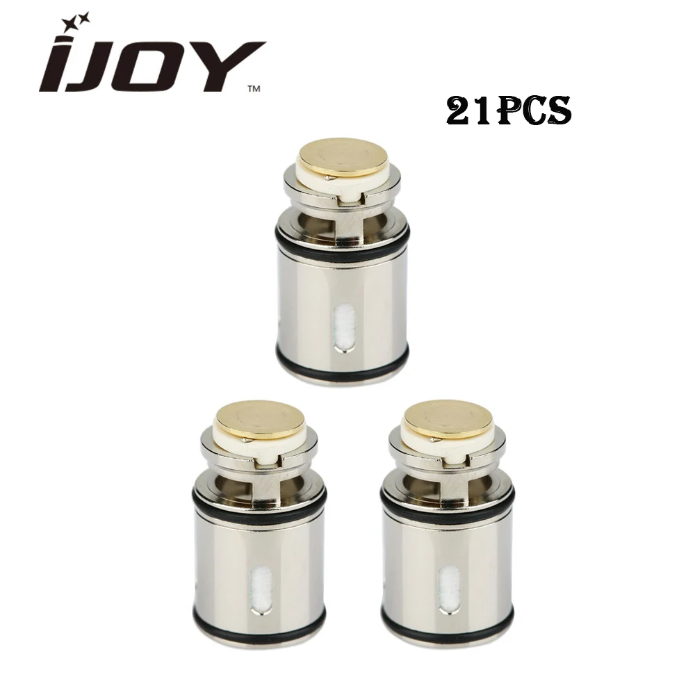 До 21 шт! Оригинал IJOY капитан мини катушка 0.5ohm и 0.3ohm ядро легко заменить запасную часть для капитана Мини Танк катушка для вейпинга