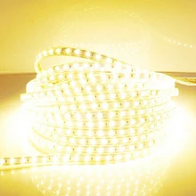 YL LED Strip 5050 SMD Waterproof IP67 Strip Light Voltage AC 220V LED Flexible Strips 60leds/m Epistar 5050SMD LED Lighting