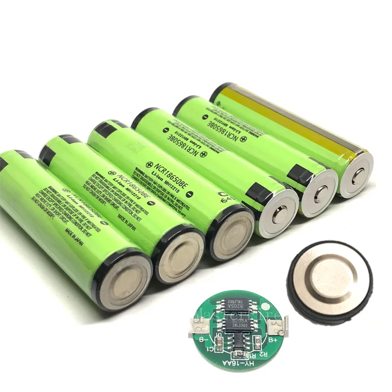 

10pcs/lot Original Protected Panasonic 18650 NCR18650BE 3200mah 3.7v Li-ion Battery Rechargeable Batteries with PCB For e-cigs