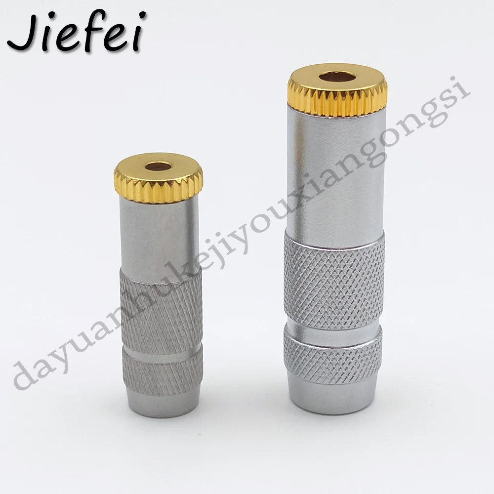 50pcs 2 5mm 3 5mm stereo Female Jack Socket DIY Repair Headphone Plug Port Audio Cable Connector Adapter With Screw