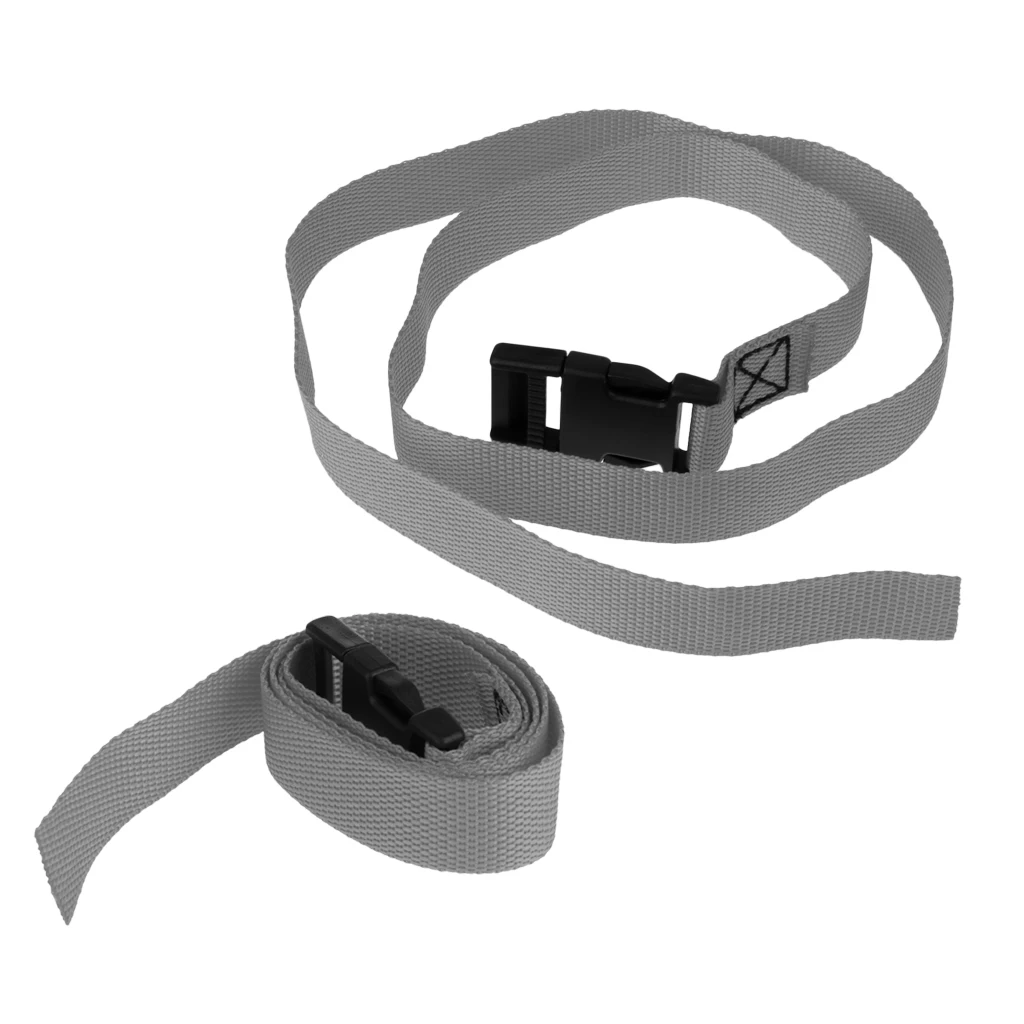 2pcs 1 meter 25mm Golf Trolley Webbing Straps/Luggage Tie down Straps with Quick Release Buckle