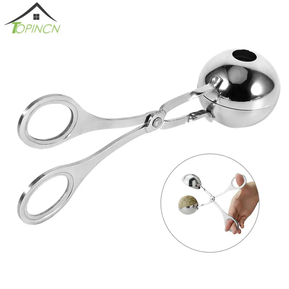 

1Set Stainless Steel Meat Baller Maker DIY Fish Meat Ball Maker Meatball Mold Tools Home Kitchen Cooking Tools