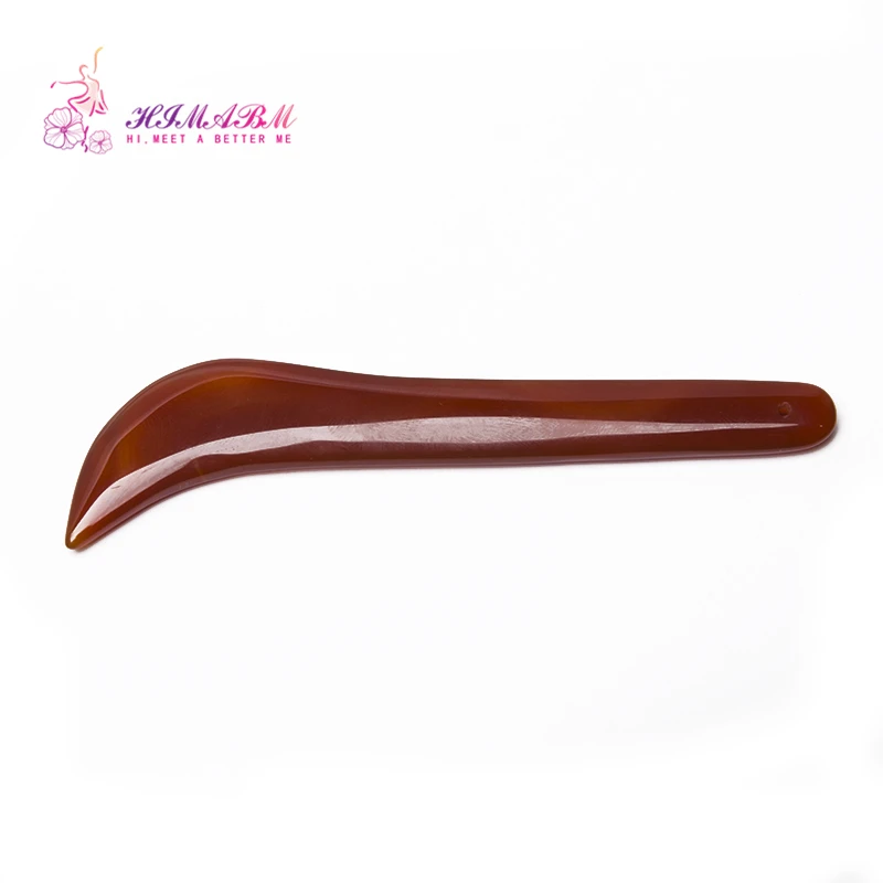 HIMABM 1 pcs 100% Natural red agate scraping plate With acupuncture Facial massage Gua sha board Back scrapping HIMABM 1 pcs 100% Natural red agate scraping plate With acupuncture Facial massage Gua sha board Back scrapping