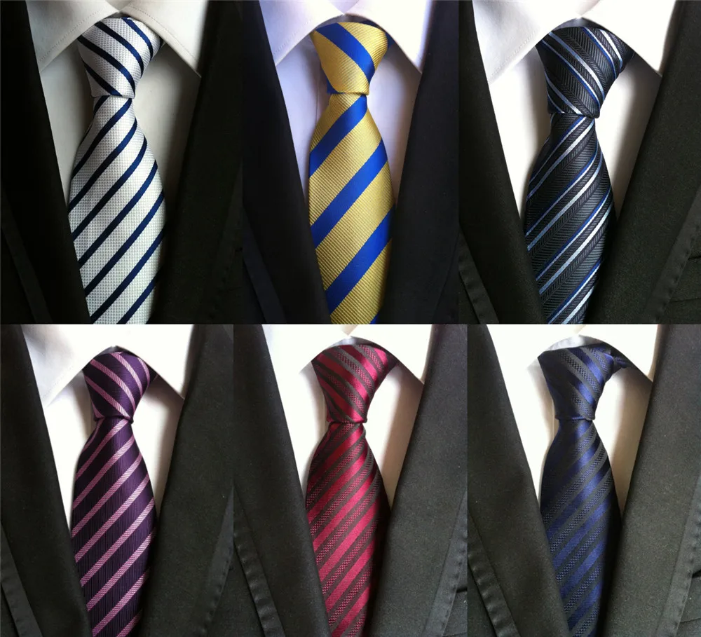 mens striped tie
