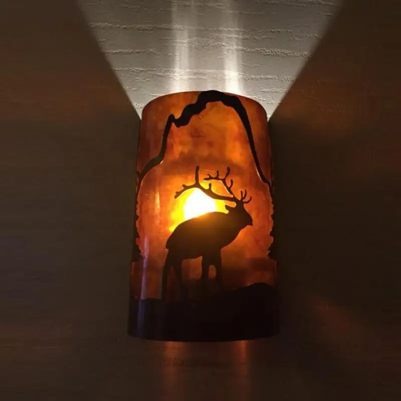 

Antlers Vintage wall sconce Lights for Bar art Wall Lamps Bedside Mirror Led wall lamp children room wall fixture Luminaire E27