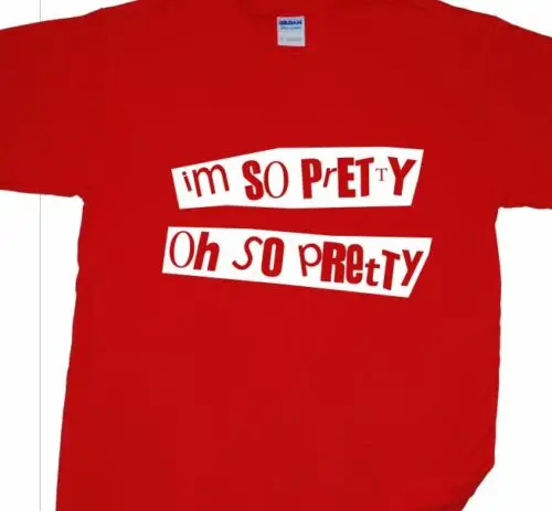 I'M So Pretty t shirt Inspired (Pretty Vacant) 2019 модные брендовые мужские топы уличная одежда