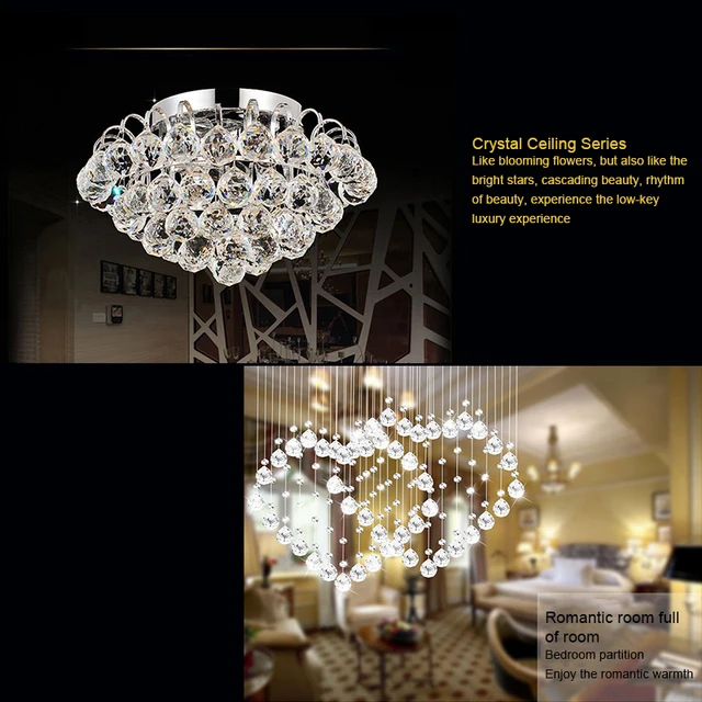 Hanging Ball Pendants 20mm 50mm Chandelier Parts 10Pcs Glass ... Hanging Ball Pendants 20mm 50mm Chandelier Parts 10Pcs Glass ...
