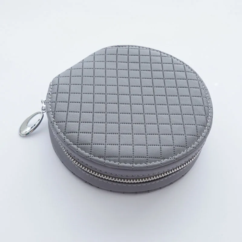 RACAHOO New Fashion Car Lattice CD Box For DVD Case Automotive Supplies Storage Box Home Car Holder High Quality Leather CD Bag3
