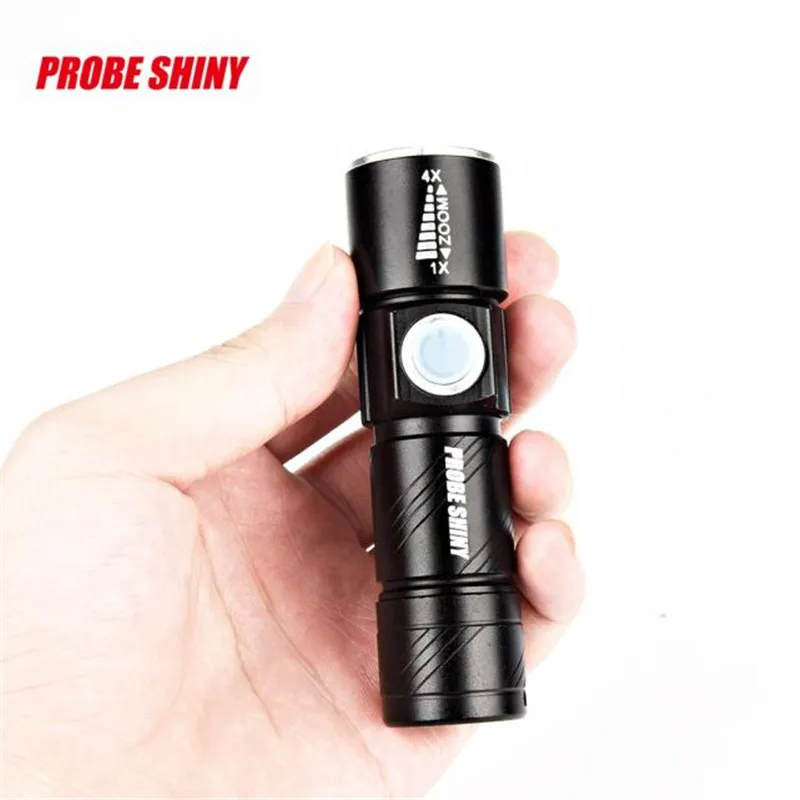 1PC Bicycle light Cycling Bike Head Front Light Adjustable LED Zoom