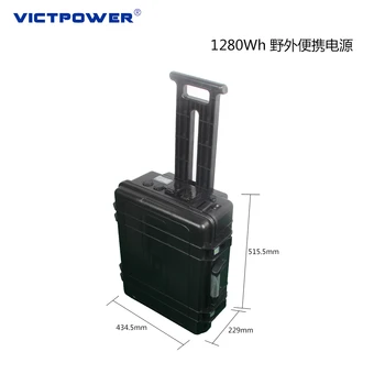 

Outdoor Portable Power Bank 12.8V 100Ah Lifepo4 battery for Electric car