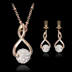 Свадебные цепочки и ожерелья серьги 925 серебряные ювелирные изделия ювелирный набор на заказ оптовая продажа серьги цепочки и ожерелья