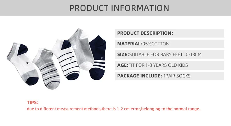 5 пар/компл. Детские носки в полоску, с принтом носки для маленького мальчика/девочки Летнее Детское платье из ткани в сеточку детские короткие носки meia infantil