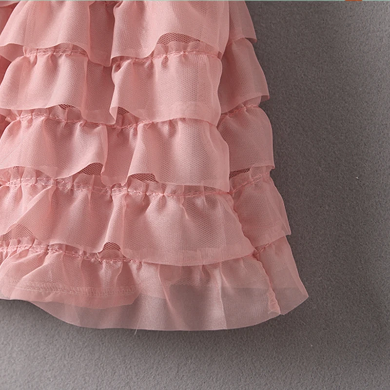 Женская пышная многослойная мини-юбка из тюля с рюшами, черные, розовые юбки-пачки с милыми оборками, вечерние юбки для клубов и праздников