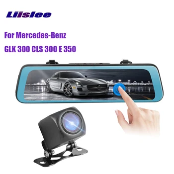 

LiisLee 10 inch DVR rearview mirror driving recorder HD matt night vision For Mercedes benz GLK300 gravity prompt