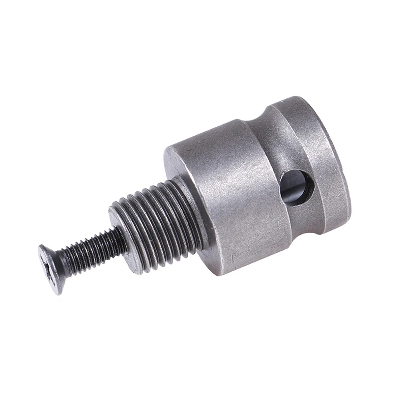 1/2'' Drill Chuck Adaptor For Impact Wrench Conversion 1/2-20UNF with 1 Pc Screw 