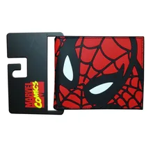 Новинка мультфильм кошелек горячие аниме кошельки в Стиле Человека-паука carteira доллар цена креативный подарок деньги сумки подарок для мужчин ПВХ короткий кошелек