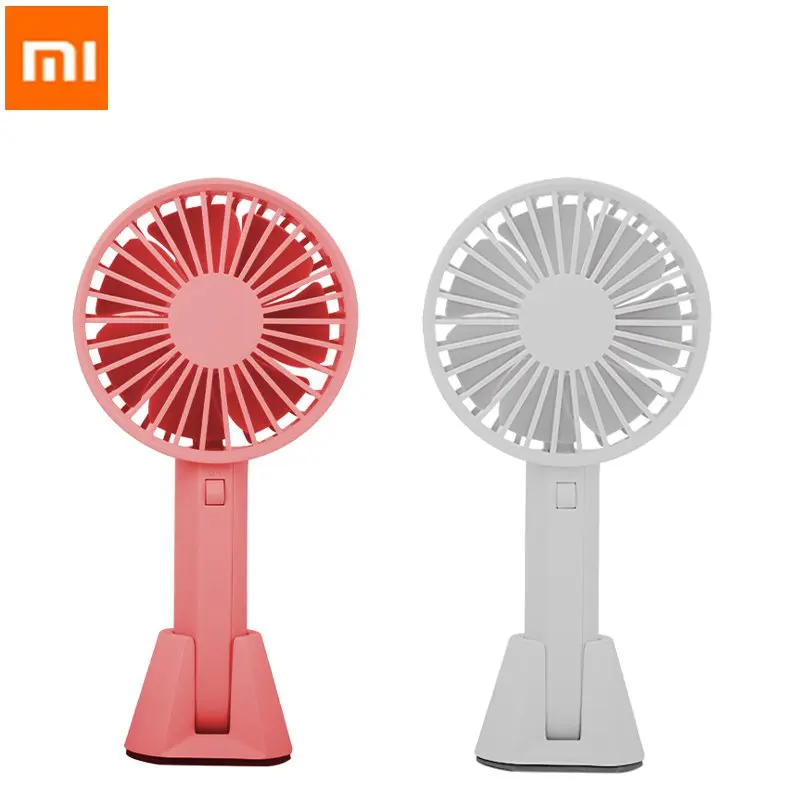

Original Xiaomi Mijia VH fan Portable Handheld Fans With Rechargeable Built-in Battery 2000mAh USB Handy Mini Fan Smart Home