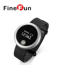 Fienfun S6 Bluetooth Smart наручные часы трекер Шагомер сердечного ритма Смарт-браслет для IOS Android