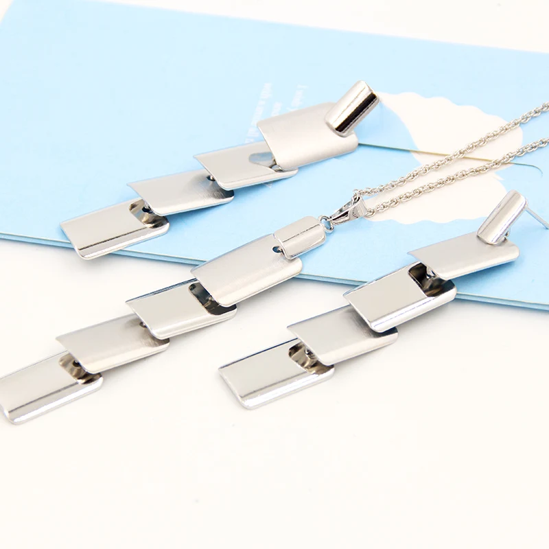 Sunny Jewelry модные ювелирные изделия 2018 серьги кулон ожерелье Ювелирные наборы для