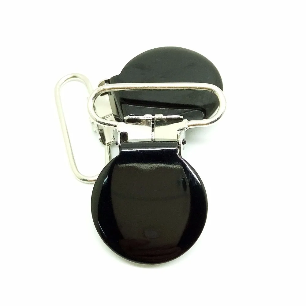 black round suspender clips