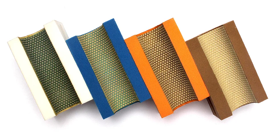 Diamond hand polishing pads china factory