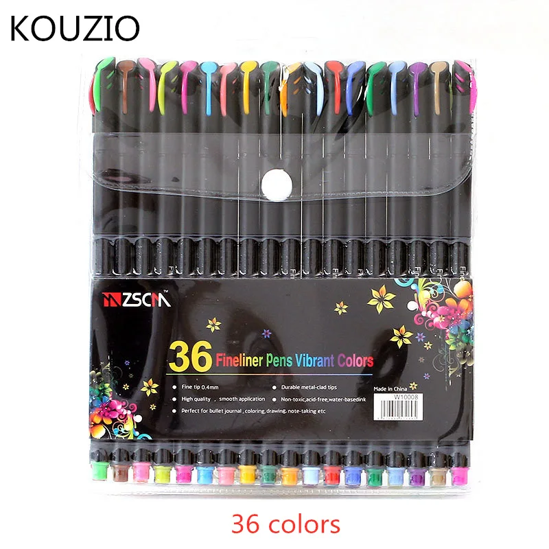 36 12 шт./компл. цветных гелевых ручек милые kırtasiye jel kalem papelaria lapices tinta акварель kawaii tinta пластиковые гирлянда канцелярских принадлежностей - Цвет: 36