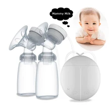 Confortable Double Électrique Tire-lait BPA LIVRAISON Mère Intelligente Micro-Ordinateur Pompe Avec Bébé Biberon Mamelon Aspiration