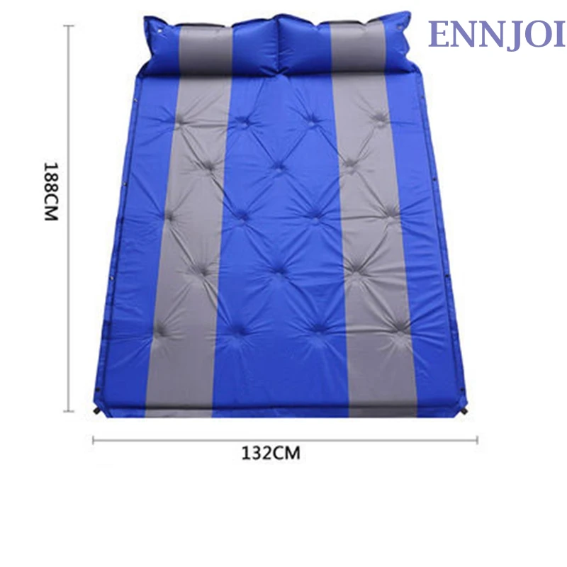 

double people waterproof thickening fully automatic inflatable cushion hiking climbing camping tent sleeping mat