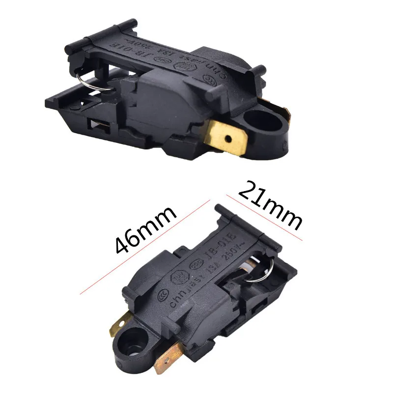 2pcs 13A Электрический чайник с термостатом переключатель 2 Контактный Терминал кухонный прибор части 46x21 мм