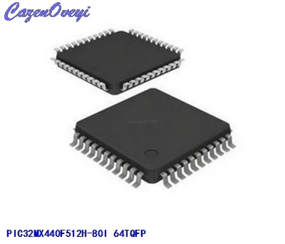 

1pcs/lot PIC32MX440F512H-80I/PT PIC32MX440F 512H-80I/PT IC MCU 32BIT 512KB FLASH 64TQFP In Stock
