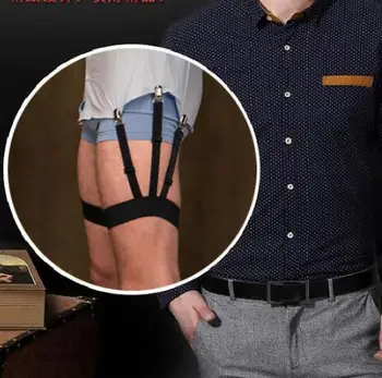

Holder shirt Garters Wrinkle-free Shirt suspenders Men Business Blouse hold