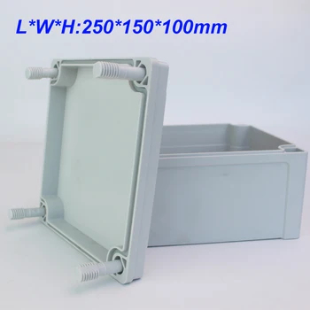 

1Pc 250*150*100 ABS Waterproof Junction Plastic Box Enclosure Box Project Case DIY Outdoor Electrical Connection box