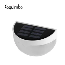 Coquimbo, водонепроницаемый, 6 светодиодов, уличный светильник на солнечной батарее, настенный светильник на крышу, солнечная панель, встроенный в Ni-MH 1,2 V/1000ma, садовый настенный светильник