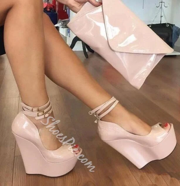 nude wearing heels