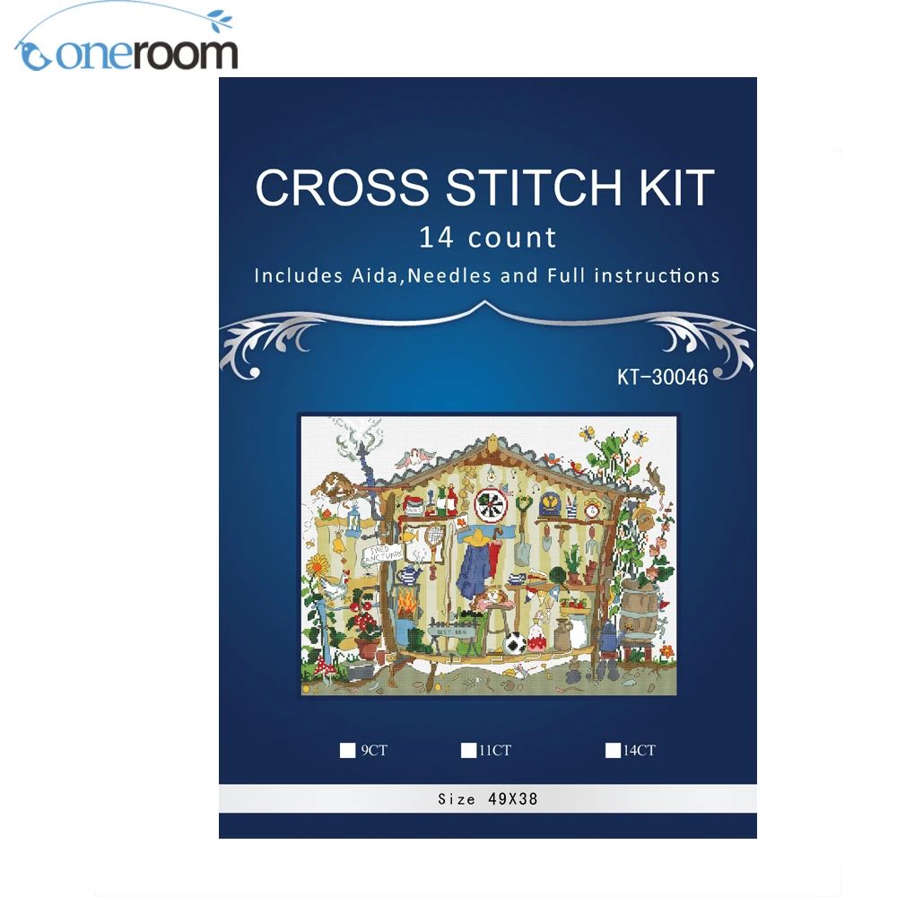 

bothy thread country Similar DMC threads Handmade Counted Cross Stitch Needlework Set Embroidery Kit Home Decoration